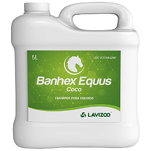 Shampoo para Equinos Banhex Equus Coco Lavizoo 5L
