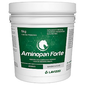Suplemento Cavalo Ganho de Massa Muscular Aminopan Forte 5kg