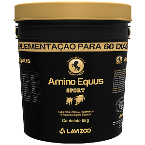 Suplemento com Creatina para Cavalos Amino Equus Sport 6kg