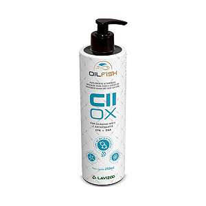 CII Ox Oil Fish Lavizoo 250ml Óleo de Peixe para Cães e Gatos