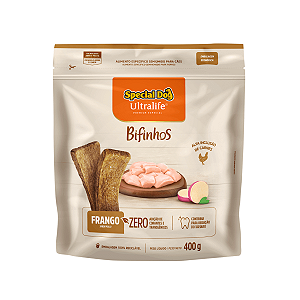 Bifinho para Cachorro Special Dog Ultralife Frango 400g