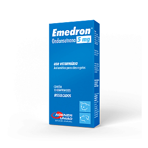 Emedron 5mg Remédio para Náuseas e Vômitos em Cães e Gatos