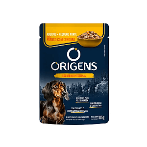 Sachê Origens Cães Pequeno Porte Ração Úmida Frango 85g