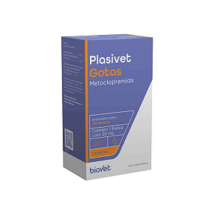 Antiemético para Cães e Gatos Plasivet Oral Biovet 20ml