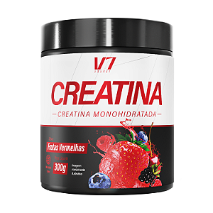 Creatina Monohidratada 300g - Sabor Frutas Vermelhas – V7 Energy