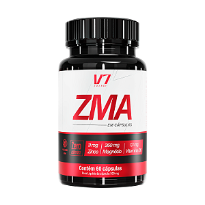 Suplemento ZMA 500mg - 60 Cápsulas - V7 Energy