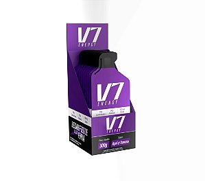 Gel de Carboidrato V7 Energy - Caixa 10 Unidades (Sabor Açaí com Banana)