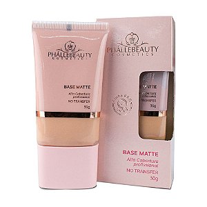 Base Matte PhálleBeauty Cor 4 - PH0589 - 30g