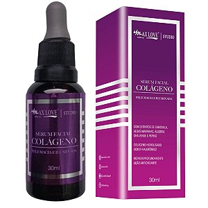 Sérum Facial Colágeno 30ml Max Love