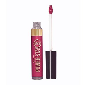 Batom Líquido Avon Power Stay 16h Uva Rosada