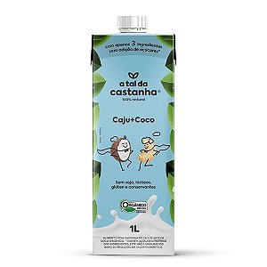 LEITE DE CASTANHA CAJU + COCO 1L A TAL CASTANHA