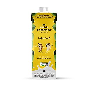 LEITE DE CASTANHA CAJU + PARA 1L A TAL CASTANHA