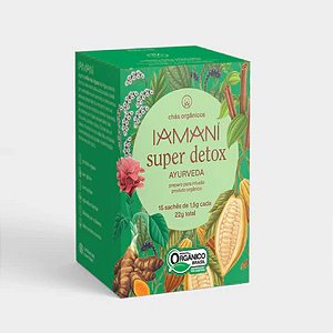 CHA SUPER DETOX AYURVEDA ORG 15 saches IAMANI