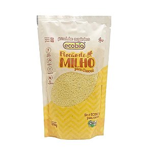 FLOCAO DE MILHO ORG PARA CUSCUZ 250g ECOBIO
