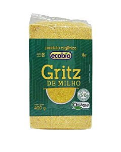 GRITZ DE MILHO ORG 400g ECOBIO