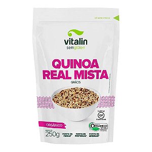 QUINOA REAL MISTA EM GRAOS ORG 200g VITALIN