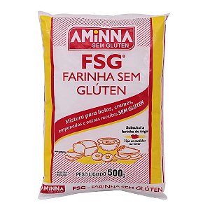 FARINHA SEM GLUTEN 500g AMINNA