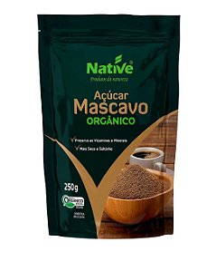 ACUCAR MASCAVO ORG 250g NATIVE