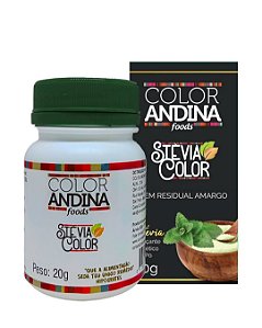 STEVIA PURA EM PO 20g COLOR ANDINA
