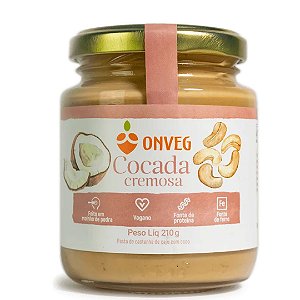 PASTA DE COCADA CREMOSA 210g ONVEG