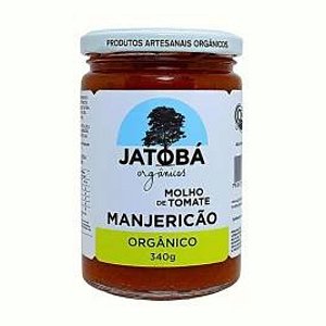 MOLHO TOMATE MANJERICAO ORG 340g JATOBA