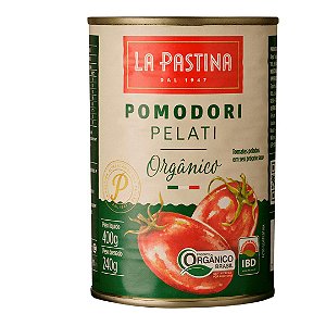 POMODORI PELATI ITALIANO ORG 400g LA PASTINA
