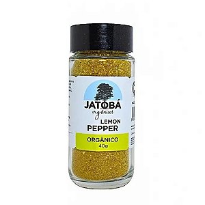 TEMPERO LEMON PEPPER ORG 45g JATOBA