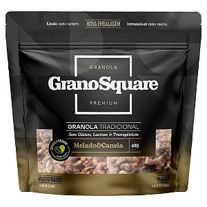 GRANOLA TRADICIONAL MELADO/CANELA 200g GRANO SQUARE