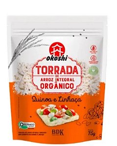 TORRADA DE ARROZ E QUINOA ORG 75g OKOSHI