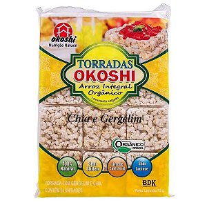 TORRADA DE ARROZ ORG GERGELIM 75g OKOSHI