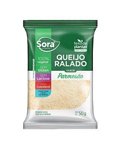 QUEIJO RALADO VEGETAL SABOR PARMESAO 50g SORA