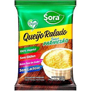 QUEIJO RALADO VEGETAL SABOR PARMESAO 50g SORA