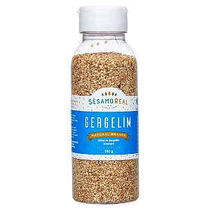 GERGELIM NATURAL BRANCO 180g SESAMO REAL