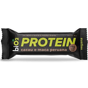 PROTEIN BAR SABOR CACAU E MACA PERUANA 45g BIO2