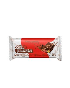 BARRA DE CACAU COM CASTANHAS 30g UNCOOKED