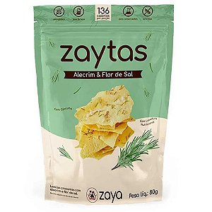 ZAYTAS ALECRIM E FLOR DE SAL 80g ZAYA
