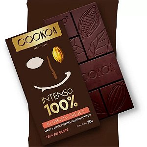 CHOCOLATE INTENSO 100% 72g COOKOA