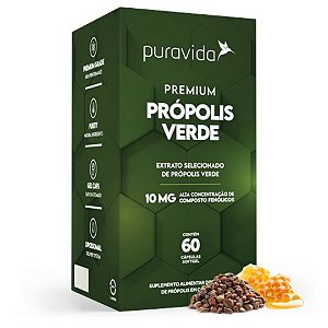 PROPOLIS PREMIUM VERDE 60cps PURAVIDA