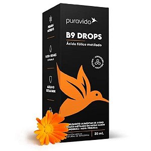 VITAMINA B9 EM GOTAS 20ml PURAVIDA