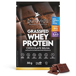 WHEY GRASSFED CHOCOLATE sache 30g PURAVIDA