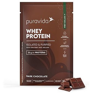 WHEY ISOLADO CHOCOLATE sache 30g PURAVIDA