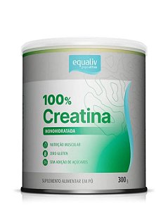 CREATINA MONOHIDRATADA 300g EQUALIV
