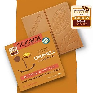 CHOCOLATE CARAMELO 30g COOKOA