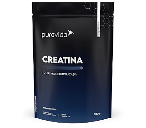 CREATINA MONOHIDRATADA 300g PURAVIDA