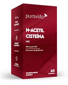 N-ACETIL CISTEINA 60caps PURAVIDA