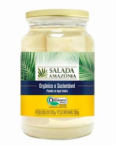 PALMITO DE ACAI INTEIRO ORG 300g SALADA AMAZONI