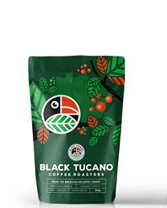 CAFE ORGANICO EM GRAO 250g BLACK TUCANO