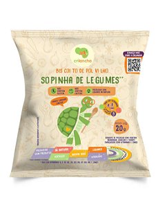 BISCOITO DE POLVILHO SOPINHA DE LEGUMES 20g CRILANCHA