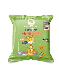 BISCOITO DE POLVILHO HORTALICA 20g CRILANCHA