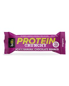 PROTEIN BAR CRUNCH SABOR ACAI E BANANA 50g BIO2